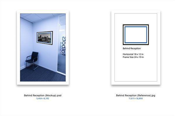 corporate art photography office